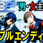 【P3P】ペルソナ3 ポータブル　男・女主人公・カップルエンディング【PSP】